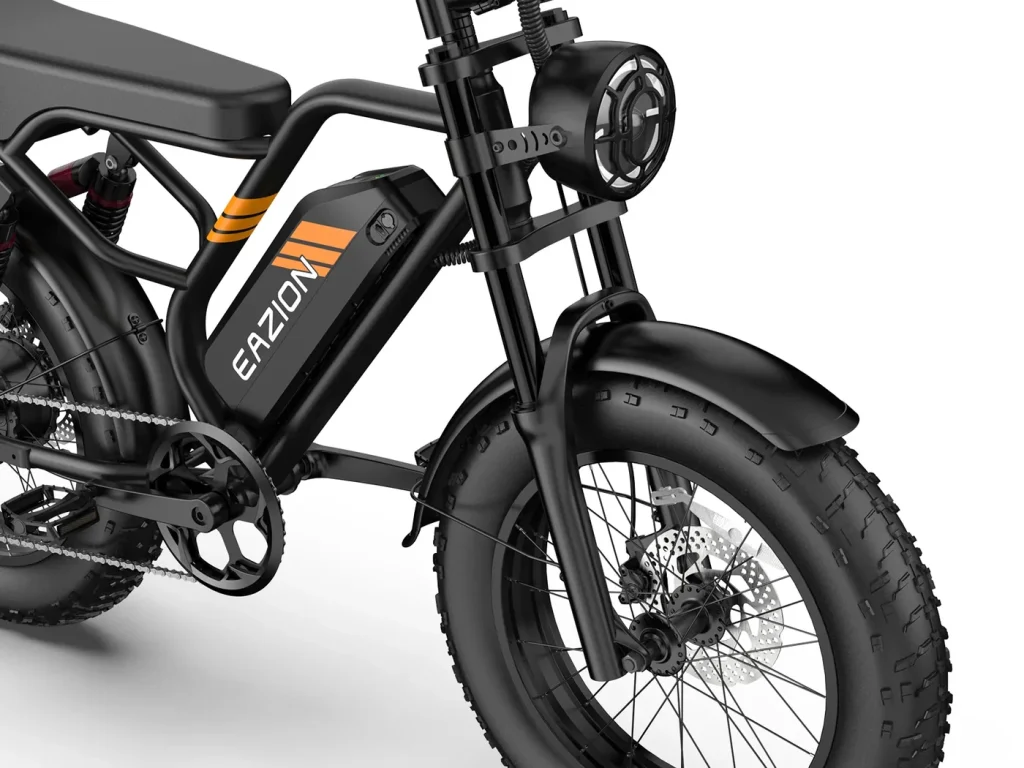 Eazion K9, Moped-style electric bike, fat tires