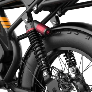 Eazion K9, Moped-style electric bike, fat tires - Image 16