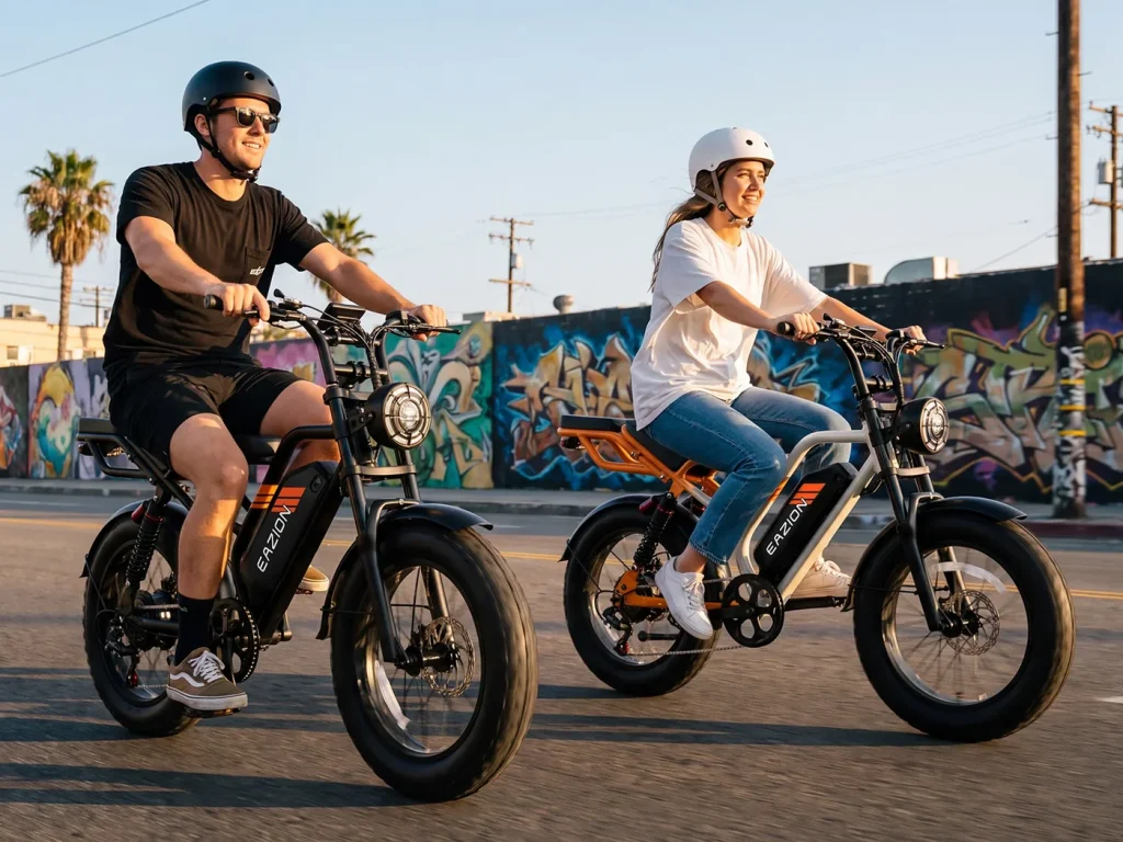 Eazion K9, Moped-style electric bike, fat tires