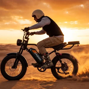 Eazion K9, Moped-style electric bike, fat tires - Image 10