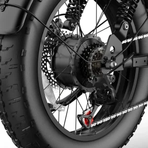 Eazion K9, Moped-style electric bike, fat tires - Image 15